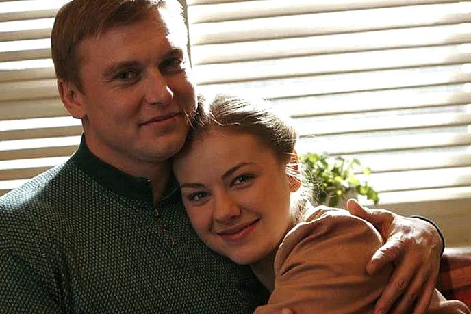 Олеся Фаттахова с мужем Романом Степенским